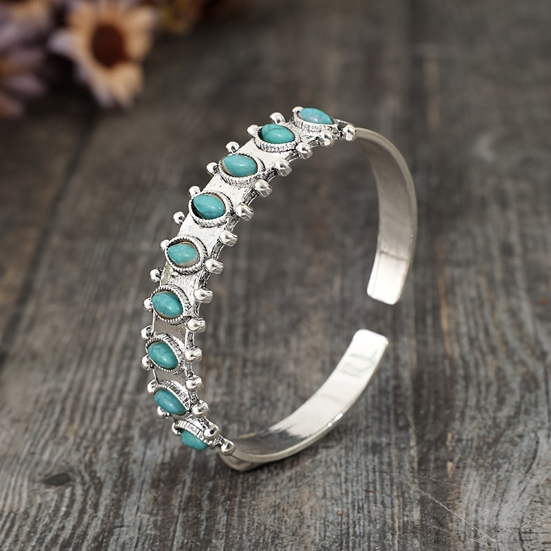 Turquoise Cuff Bracelet – view 2
