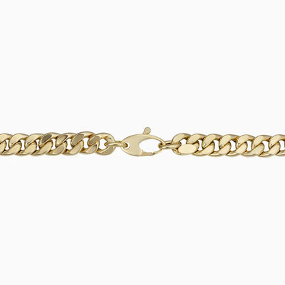 Classic Cuban Link Gold Bracelet – view 5