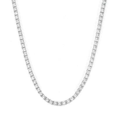 Gold Tennis Necklace – view 6