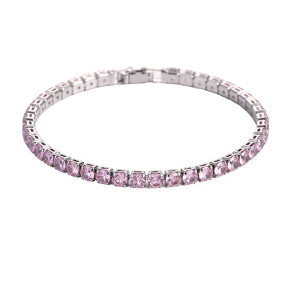 Blush Pink Tennis Bracelet