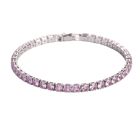 Blush Pink Tennis Bracelet
