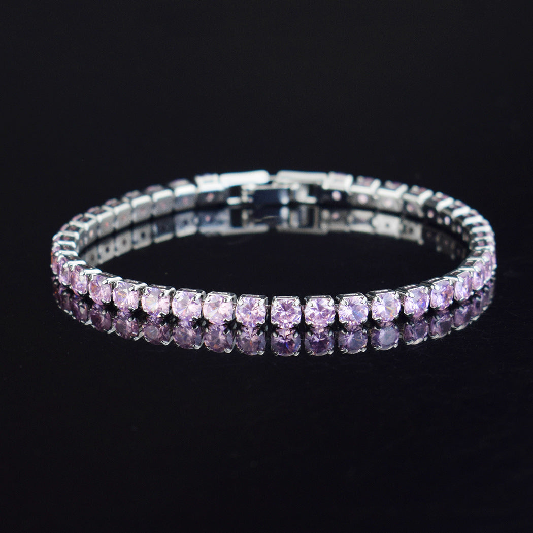 Blush Pink Tennis Bracelet – view 2