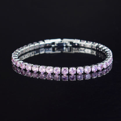 Blush Pink Tennis Bracelet – view 2