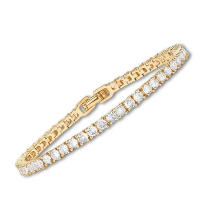 Gold Tennis Bracelet – view 3
